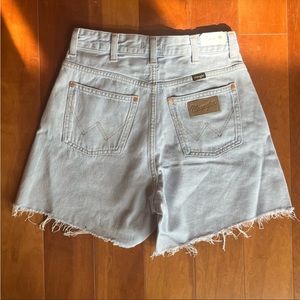 Wrangler Women’s High Rise Denim Jean Shorts